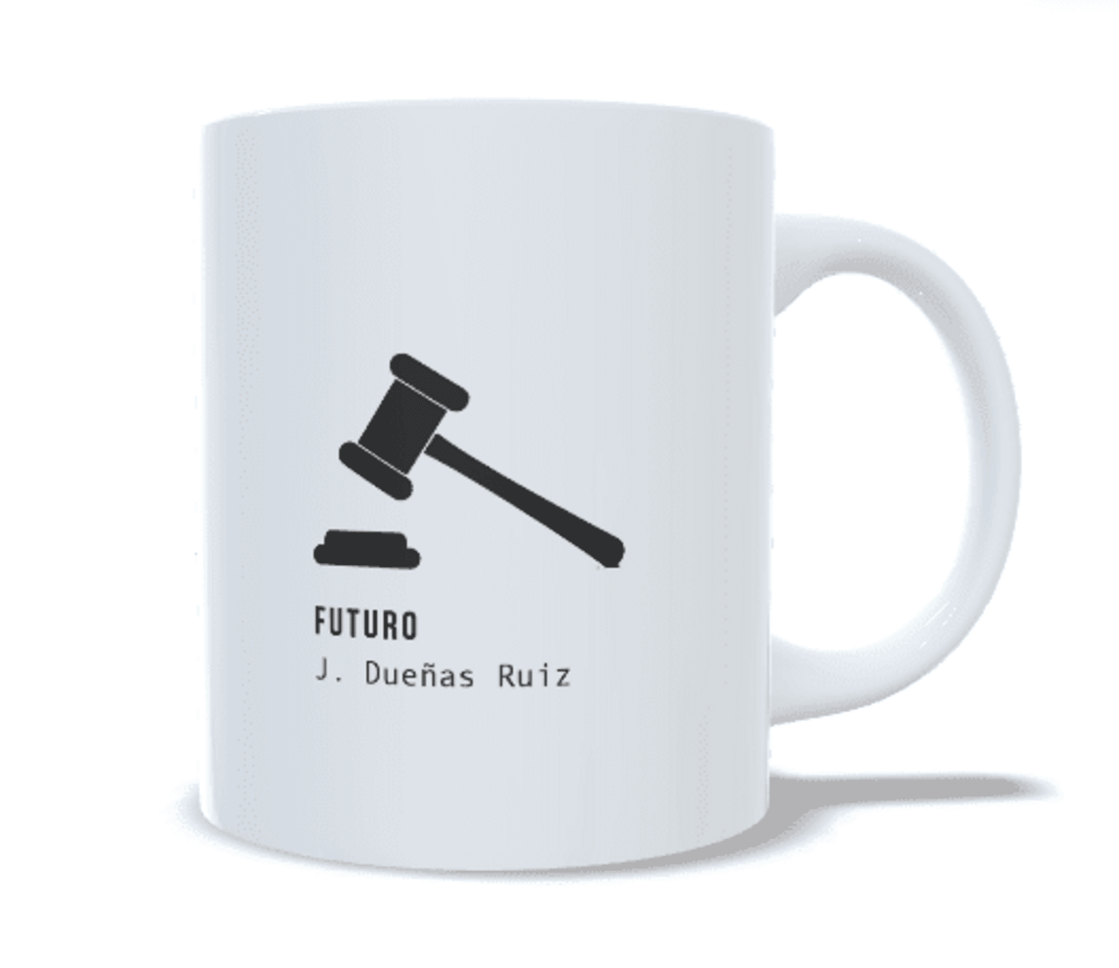 Taza personalizada regalo para estudiantes universitarios de Juez o jueza opo - 6