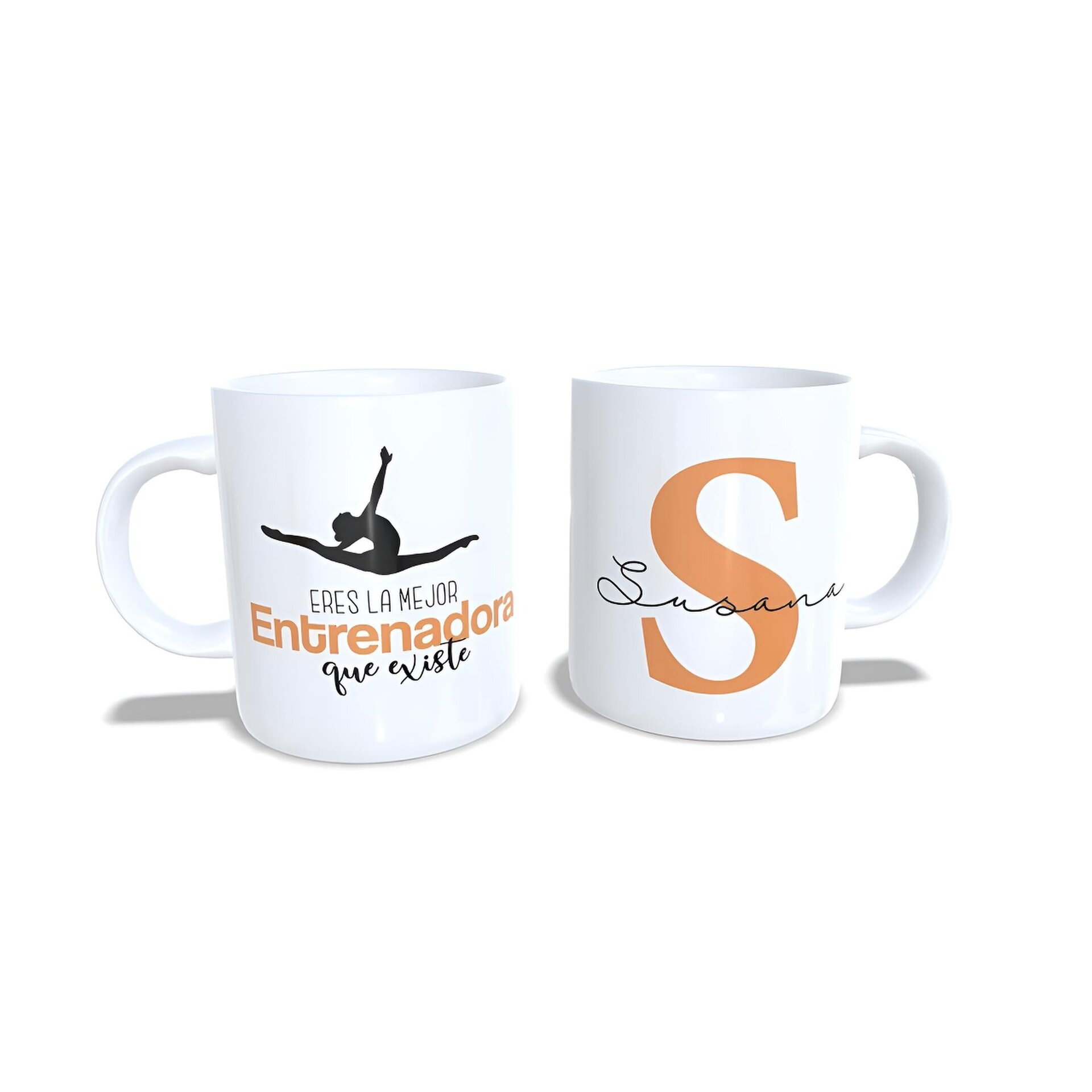 Taza personalizada Gimnasia Rítmica mejor entrenadora Enna Blues - 4