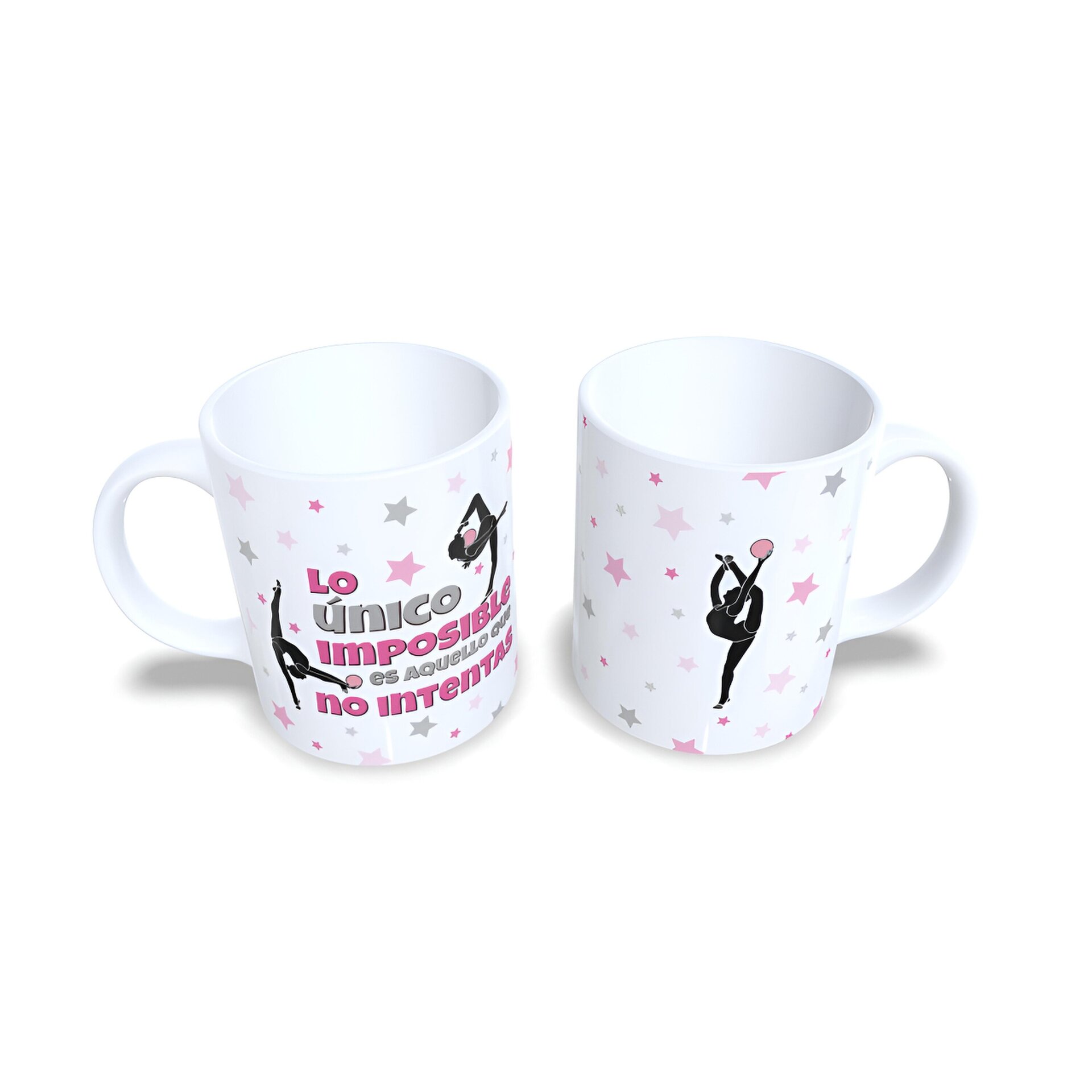 Taza personalizada Gimnasia Rítmica Lo único imposible regalo gimnastas - 3