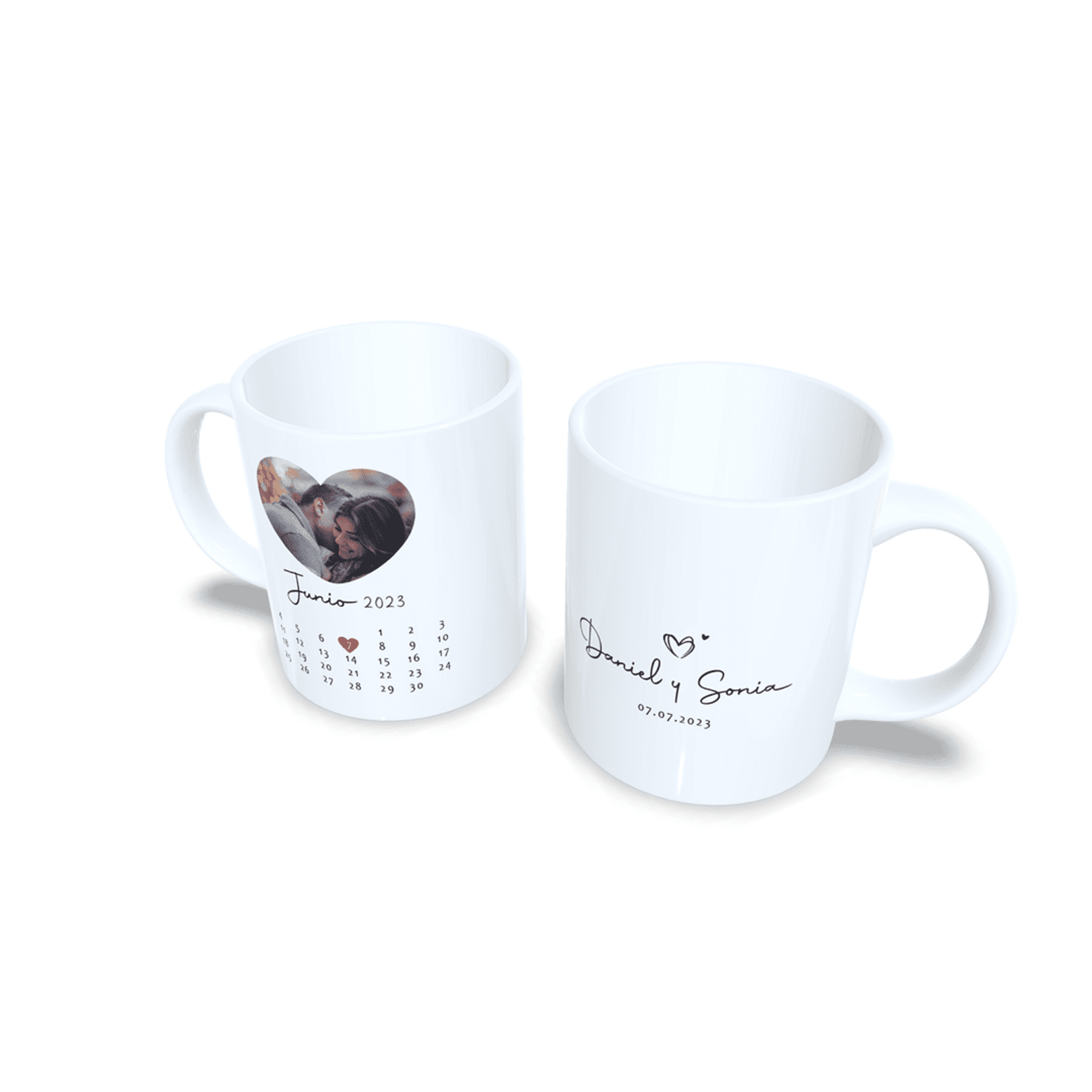 Taza personalizada para parejas aniversario san Valentin regalo novio novia 2 - 11