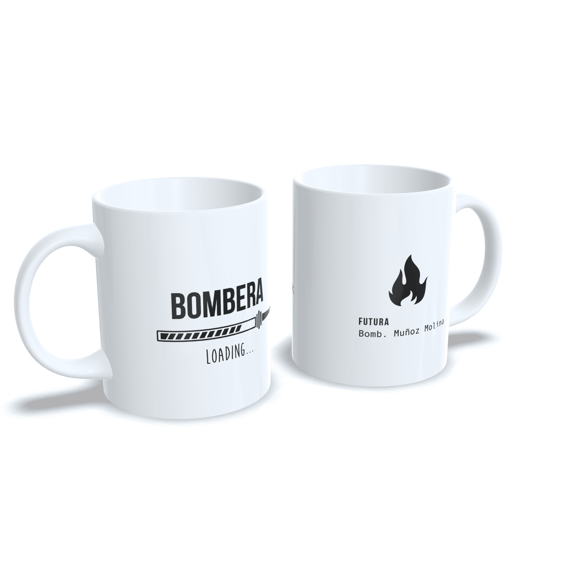 Taza personalizada regalo para estudiantes para bombero bombera funcionarios - 3