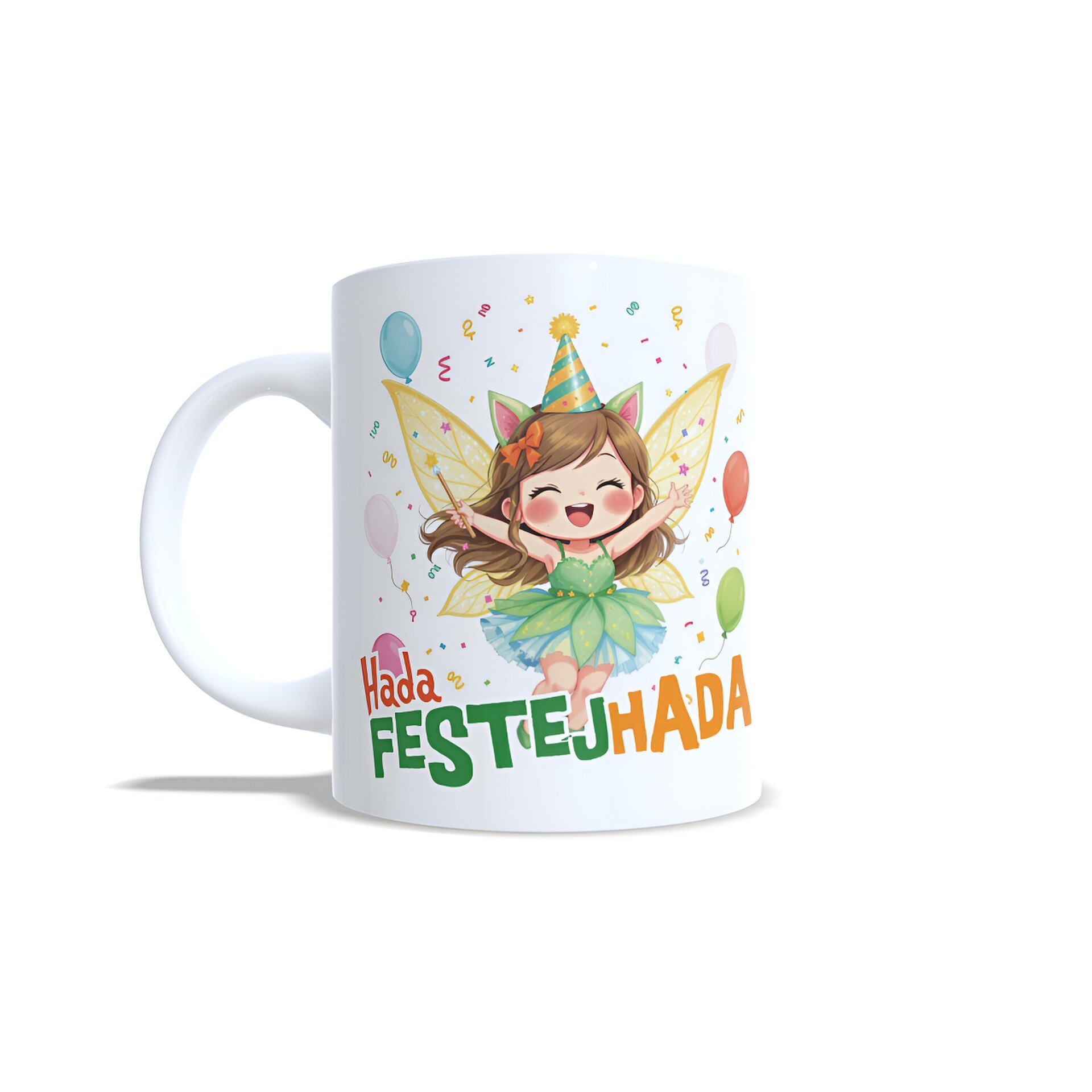 Taza personalizada Hada Festejhada festejada fiesta cumpleaños Enna Blues - 2