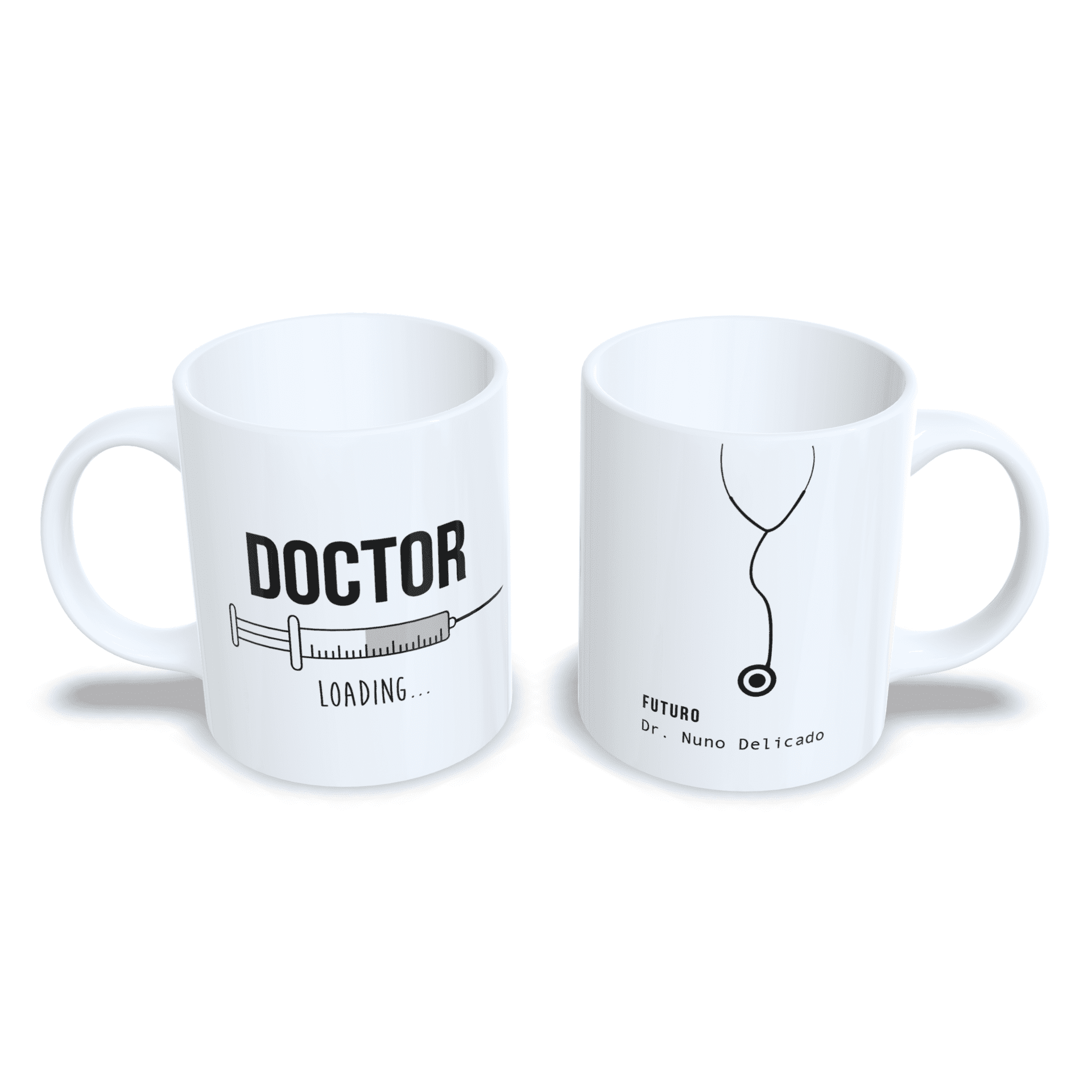 Taza personalizada regalo para estudiantes universitarios de medicina doctor - 3