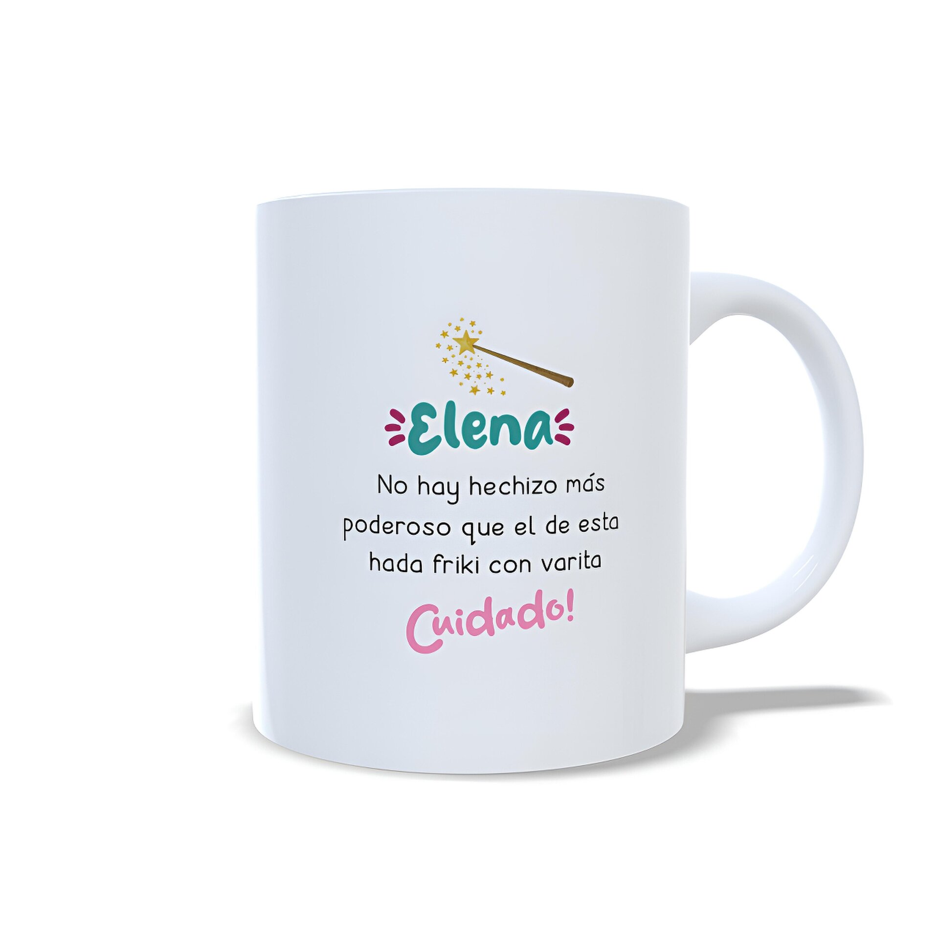Taza personalizada Hada Frikada Frikhada regalo friki chicas original diferente - 3