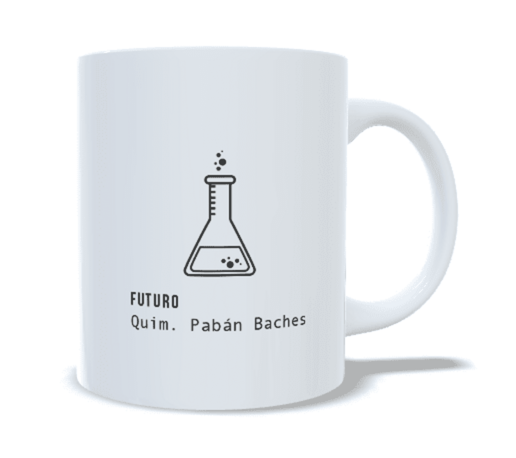 Taza personalizada regalo para estudiantes universitarios de Química químicos - 3