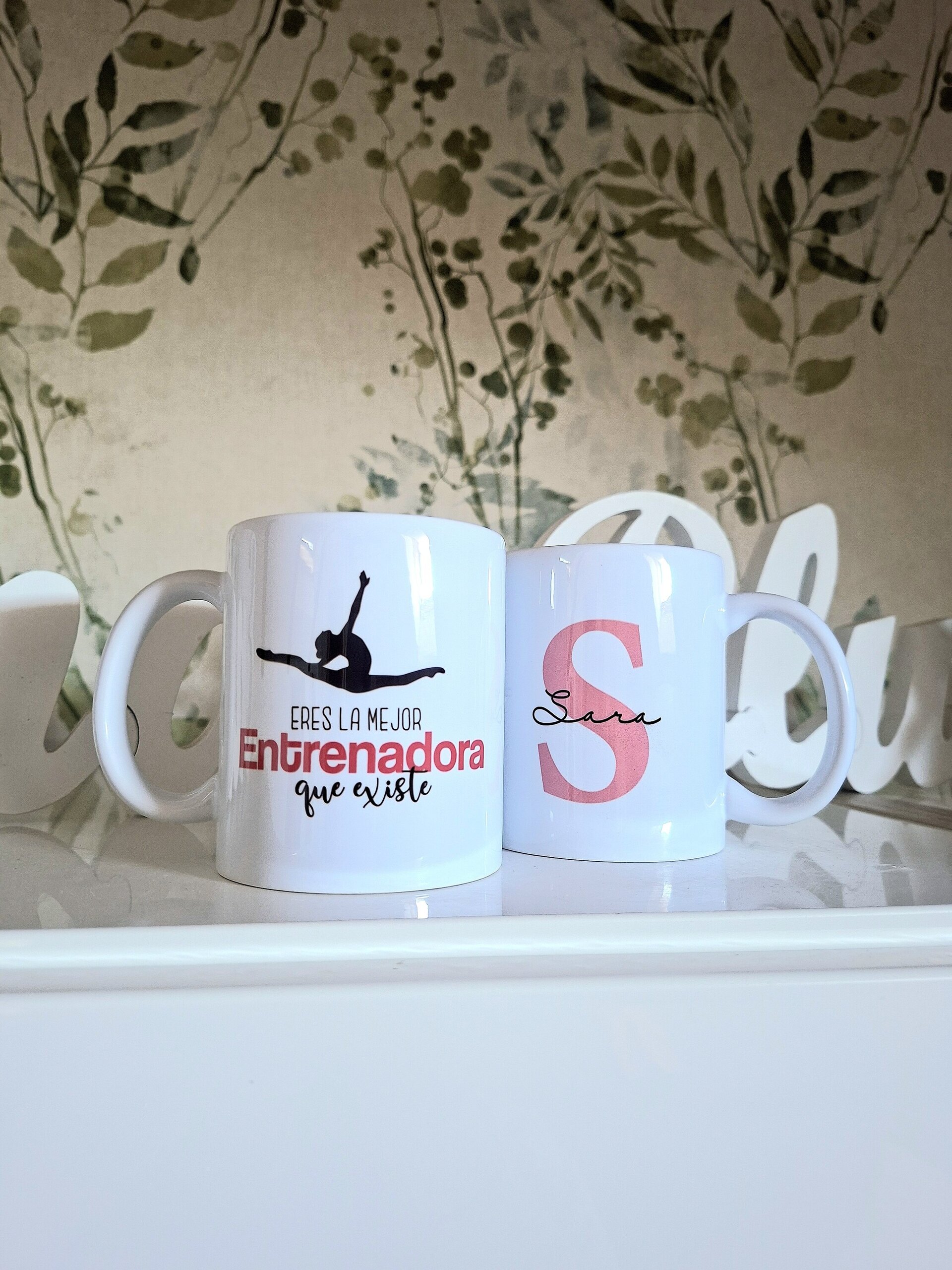 Taza personalizada Gimnasia Rítmica mejor entrenadora Enna Blues - 6