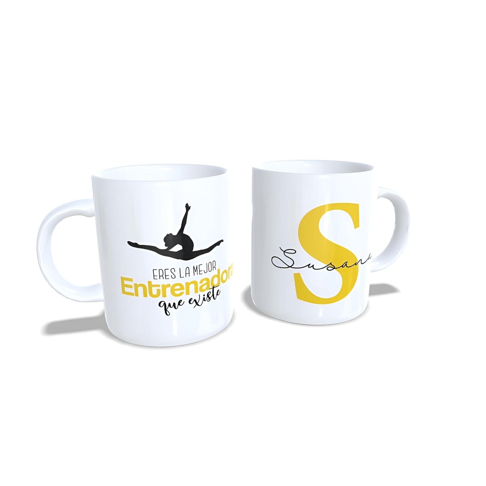 Taza personalizada Gimnasia Rítmica mejor entrenadora Enna Blues - 2